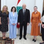الرئيس عون للمفوضة الاوروبية: متمسكون بوقف النار والاعمال العسكرية للانطلاق بمفاوضات وهدف الحكومة السيادة الكاملة على اراضينا