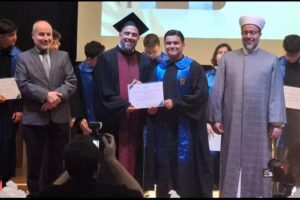 محمود محيي الدين دياب ينال الشهادة المتوسطة (البريفيه) بتقدير جيد جدا