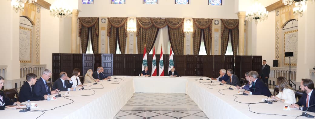 سلام عرض وسفراء الاتحاد الاوروبي لمسار الاصلاحات: لضرورة تثبيت وقف النار والمباشرة بإنسحاب إسرائيل