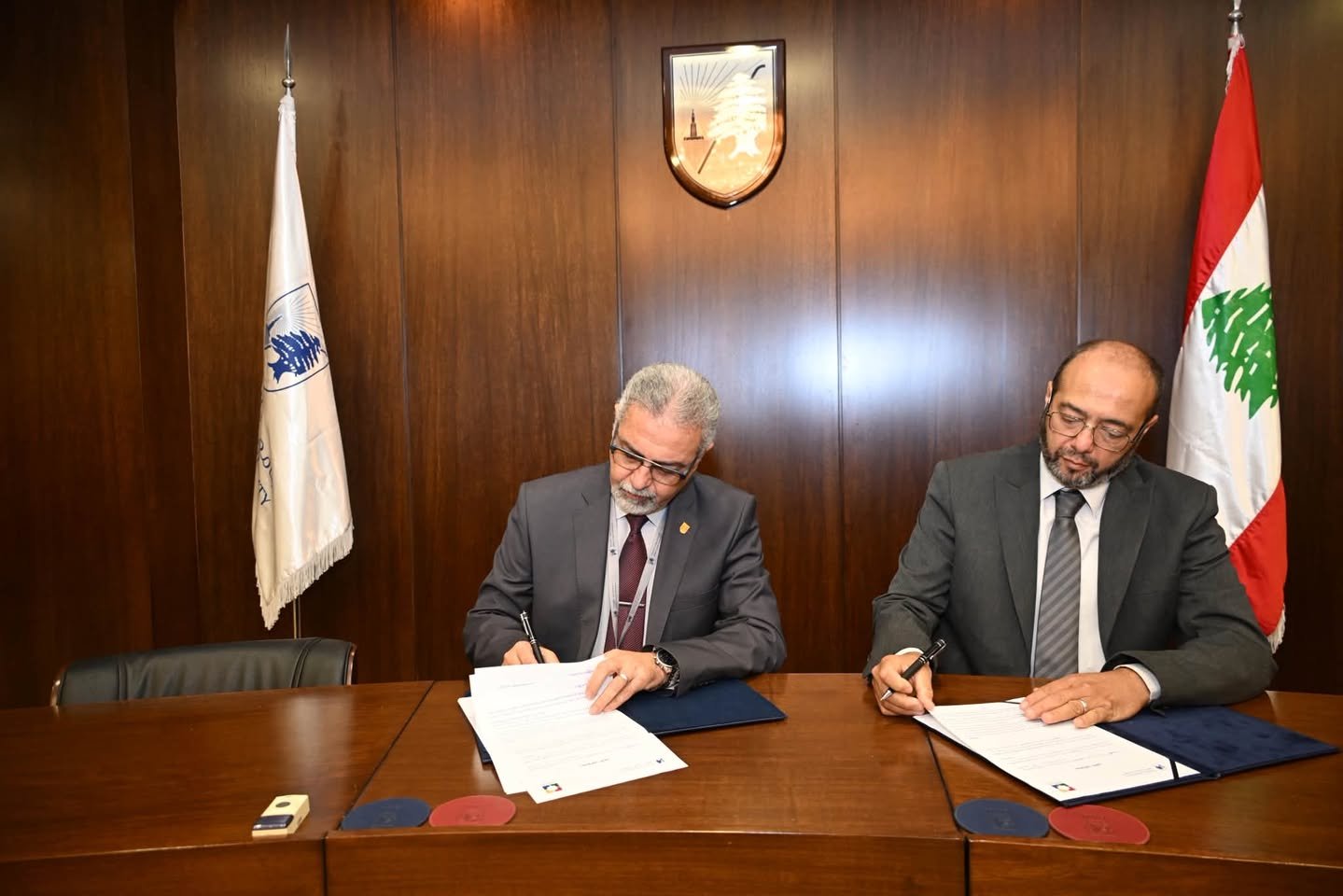 توقيع بروتوكول تعاون  بين جمعية الإرشاد والإصلاح وجامعة بيروت العربية