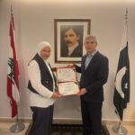 الهيئة العربية لبناء المواطن والأوطان تلتقي السفير الباكستاني في لبنان.. تأكيد على التعاون والسلام والتضامن العربي
