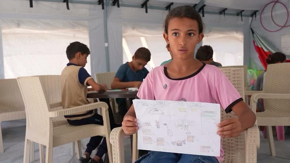 رسمُ غزة عندما تتشكل طفولتك بفعل الخوف والعنف